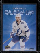 2025-26 Upper Deck #GU-13 Anthony Cirelli Glow-Up Tampa Bay Lightning