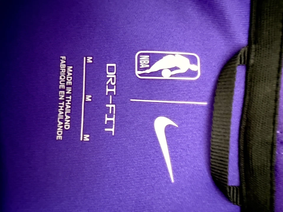 Nike Engineered LA Lakers Showtime Full-Zip Hoodie NBA 75 Men M NICE! - Image 4 of 4