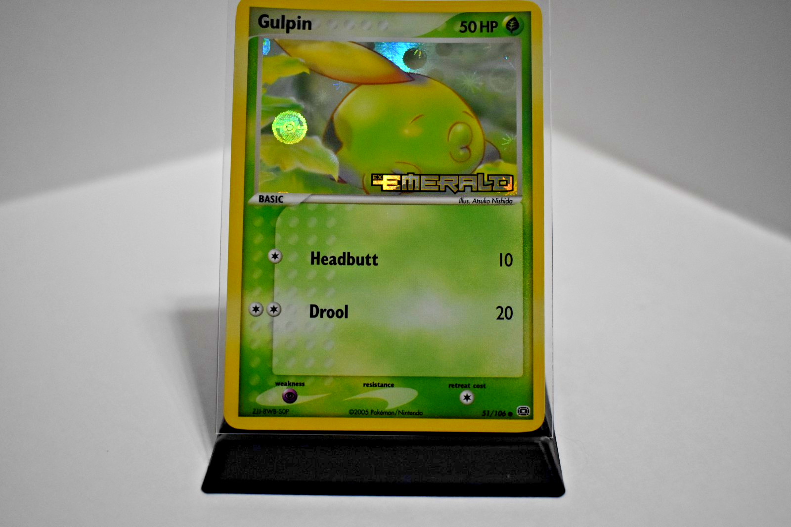 Pokémon TCG - Gulpin 51/106 Emerald Reverse Holo - NM