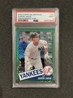 2020 Topps Chrome Silver Pack Aaron Judge Green Refractor /99 PSA 9 Mint Yankees