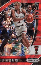 2020-21 Panini Prizm Draft Picks - Jahmi'us Ramsey #65 Red Ice Prizm (RC)