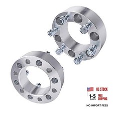 2 in Wheel Spacers 6x5.5'' Pattern/Inner Diameter: 4.25"/108mm 2pcs-silver