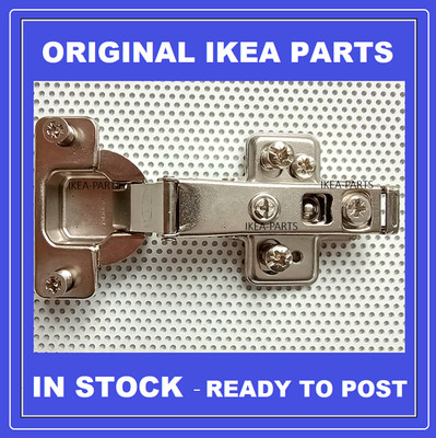IKEA PAX Scharnier KOMPLEMENT Standard älterer Stil Klicklöser mit Schrauben x1