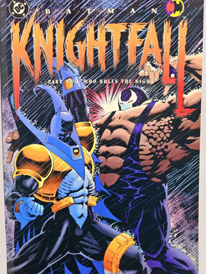 BATMAN vs. BANE: KNIGHTFALL book two (1993) DC Comics Graphic