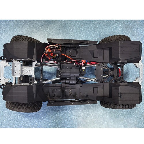 FLYXM Radio Receiver Holder Equipment Box for 1/6 SCX6 AXI05000 JEEP Wrangler - Picture 8 of 10