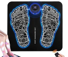 EMS Foot Massager Mat Massage Leg Reshaping Blood Muscle Circulation Pain Relief