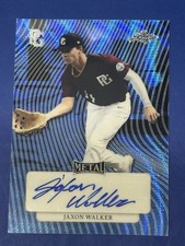 Jaxon Walker 2023 Leaf Perfect Game National Metal Blue Prospect Auto #8/9