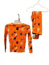 Hyde and Eek 2 Piece HALLOWEEN Graphic Print Sleep Set Pajamas Kid Size 5