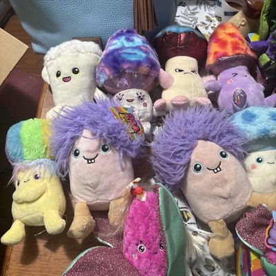 13 Living On The Veg Mushroom Plush Some New With Tags Others Used 