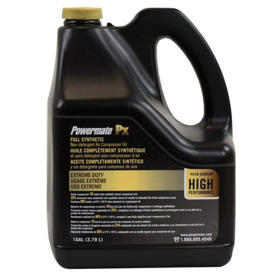 #ad 1 Gal. 100% Full Synthetic Air Compressor Oil ISO 68 Grade with Level Indicator $77.99