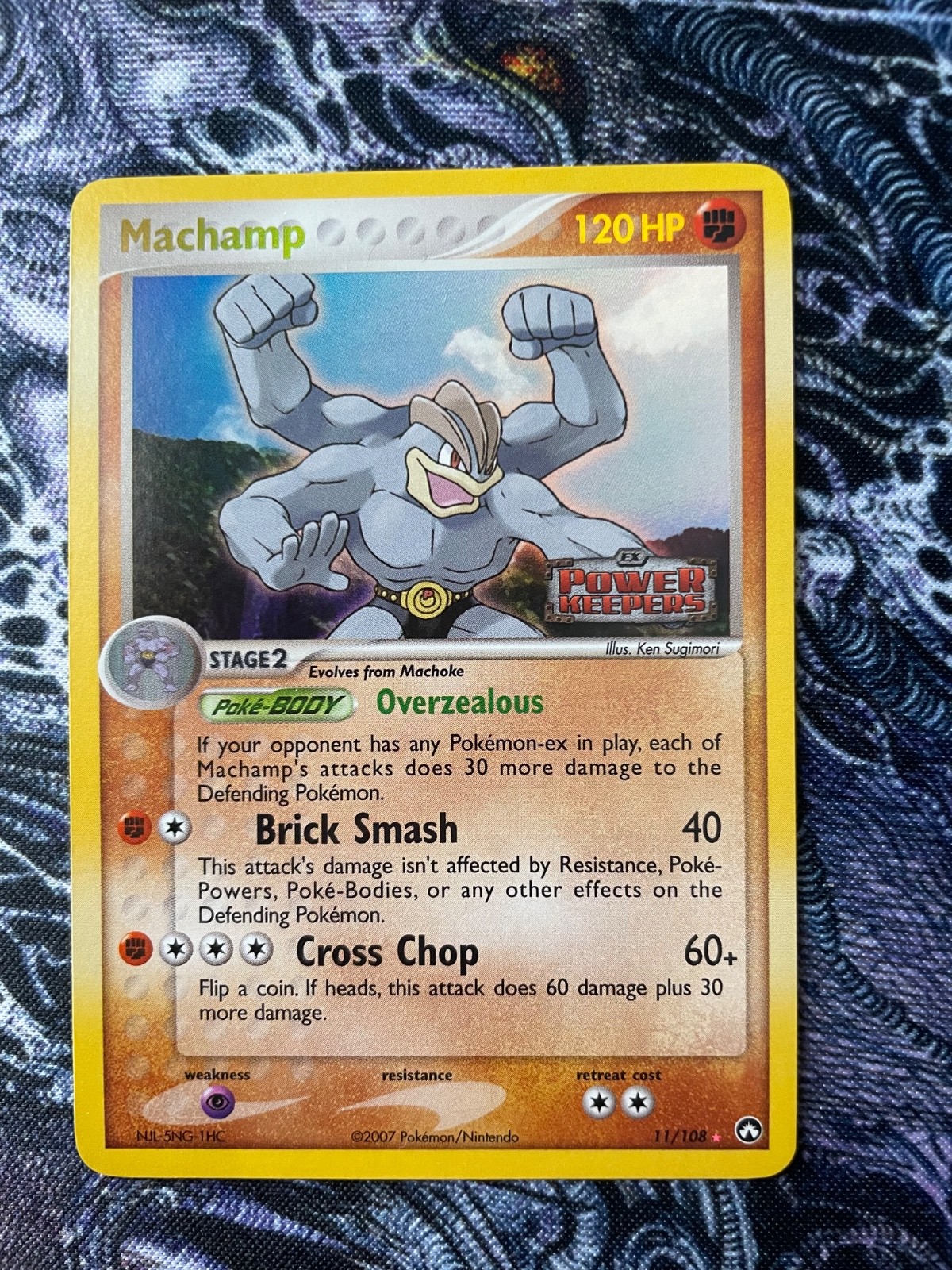 machamp 11/108 power keepers reverse holofoil - NM