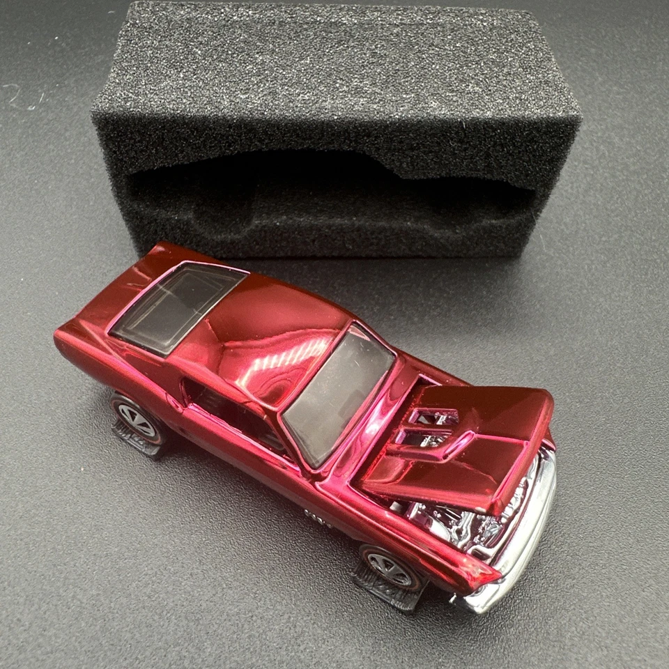 IN HAND Hot Wheels RLC 80th Anniversary Original Sweet 16 Ruby Custom Mustang 🔥 - Image 2 of 4