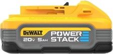 DEWALT DCBP520 POWERSTACK 20V MAX XR 5.0Ah Lithium Ion Battery Open box
