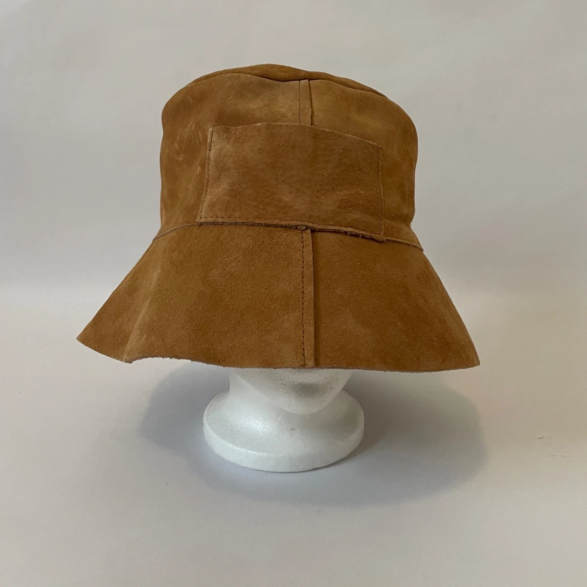 NEW! SIZES ADDED Lack of Color leather cap Lack of Color Ivory Rancher – 100% Australian Wool Fedora  main image 2