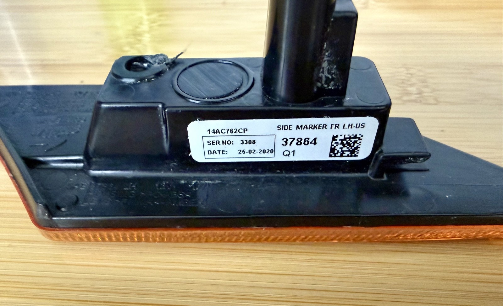2018-2023 MCLAREN 720S FRONT LEFT & RIGHT SIDE MARKER,  14AC762CP, 14AC763CP