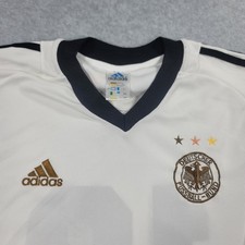 Vintage Adidas Germany DFB Soccer Jersey Youth XL Fits Adult Small #12 3 Star