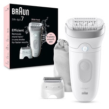 Braun Epilator Silk- pil 7 Hair Removal Device Women Shaver Trimmer Wet/Dry