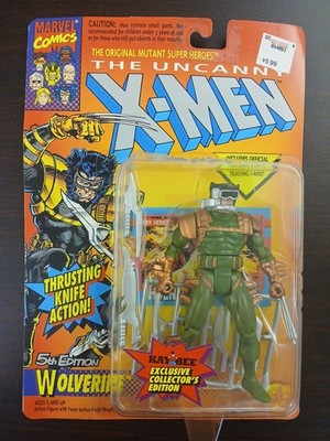 ToyBiz X-Men Uncanny Wolverine KB Toys Action Figure Marvel Thrusting Knife