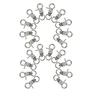  20 Pcs Pet Metal Hook Buckle Bird Cage Clips Door Latch Replacement Animal