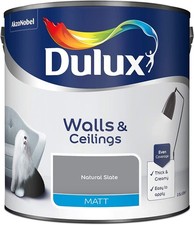 Dulux Emulsion Paint Matt or Silk All Colours 2.5L Walls & Ceiling