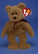 Ty Beanie Babies Curly The Bear Plush Toy - 4052