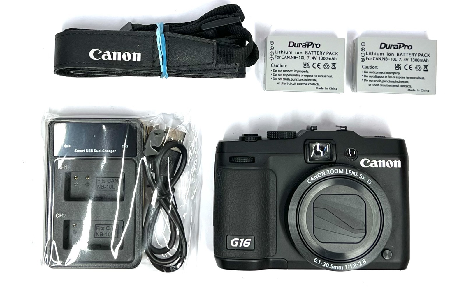 Canon PowerShot G16 12.1MP Compact Camera #0916