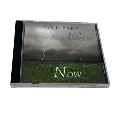 Nick Farr The Ever Present Now Signed Cover Autographed VG New Age Ambient CD