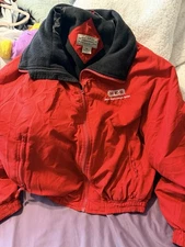 H.E.B Logo  Thick Jacket Red Med