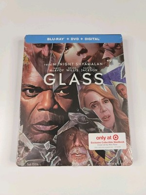 Glass: Steelbook Target Exclusive (Blu-ray/DVD/Digital 2019) New Read Below 