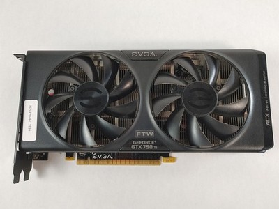 EVGA NVIDIA GeForce GTX 750 Ti FTW 2 GB GDDR5 PCI Express 3.0 x16 Video Card