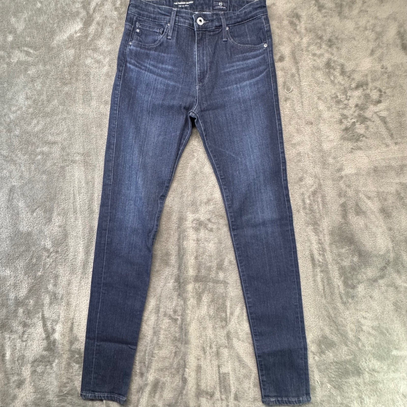 AG Adriano Goldschmied Farrah High Rise Skinny Jeans Dark Wash Women's 27R thumbnail 2