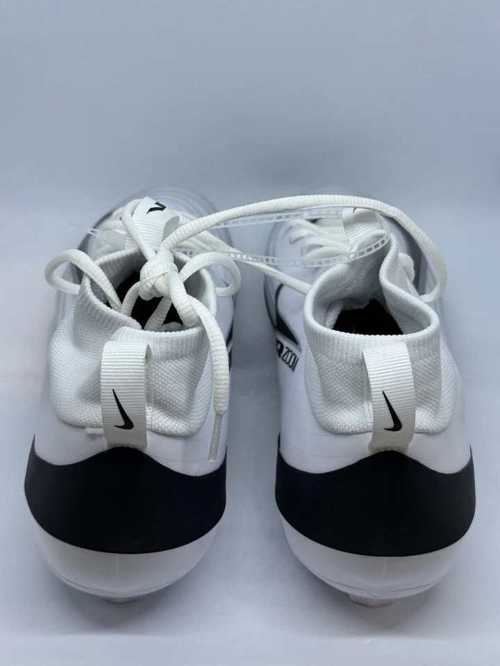 Nike Zoom Air Vapor Pro 1 White Black Football Cleats IB2495-105 Men’s Size 13 - Image 4 of 4