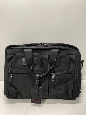 Tumi Alpha Expandable Organizer Laptop Briefcase