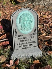 Disney Madame Leota Haunted Mansion Tombstone Replica Prop Custom Outdoor Art
