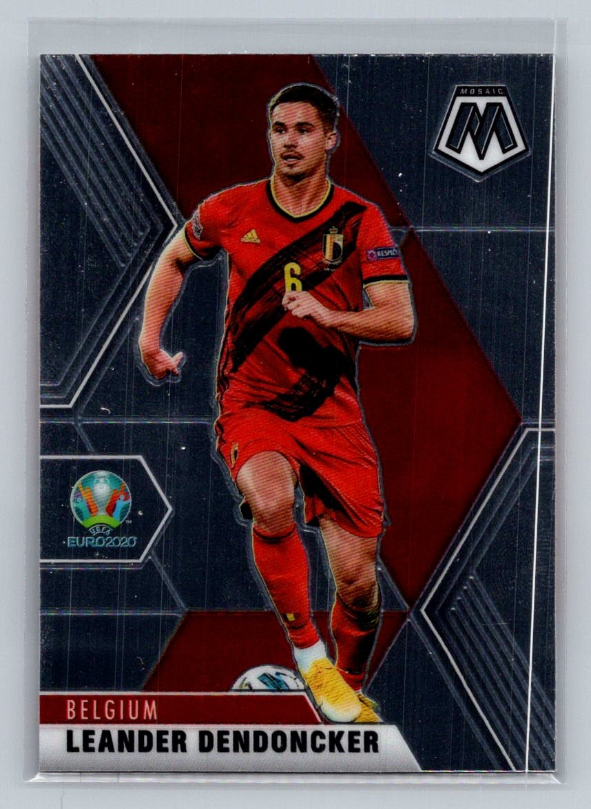 2021 Panini Mosaic UEFA EURO 2020 #9 Leander Dendoncker
