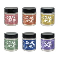 SIMON HURLEY SOLAR PASTE ALL 6 COLORS FROM RANGER INK WITH BONUS JAR OF BELUGA 