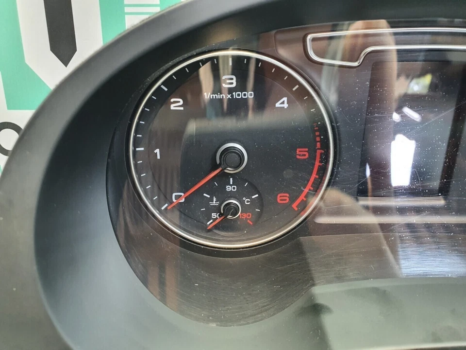 Audi Q3 ECU 04L907309K Lockset Instrument Cluster *516 04L907309K - Image 2 of 4