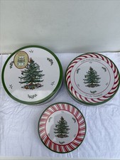 Spode Christmas Tree tins. Set of 3 nesting cake/biscuit tins by Pimpernel.