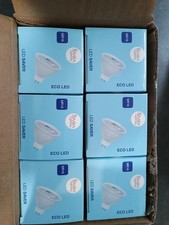 6 Pack LED MR16 5W 12V 35W 50W Halogen Replacement Bulbs GU5.3 Bi-Pin 2700K