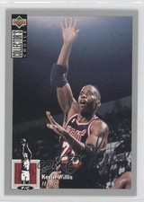 1994 Upper Deck Collector's Choice Silver Foil Signature Kevin Willis #264 0a1