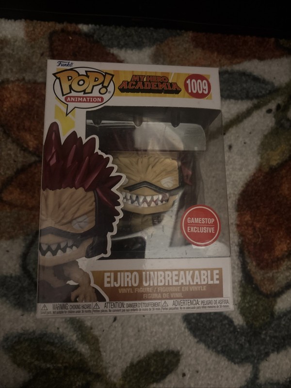 Funko Pop! My Hero Academia Eijiro Unbreakable Metallic GameStop Exclusive #1009