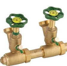 Kompaktverteiler Schlösser 1" 2 fach Wasserverteiler Verteilerstation DVGW  DN 2