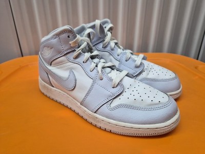 Girls Jordan 1 Mid ''Cobalt Bliss/White/Neutral Grey'' Sz. 6.5Y