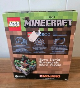 Lego Mine Craft  21102 Steve/creeper Micrombs Microworld
