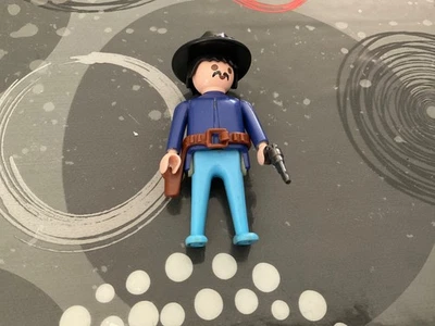 PLAYMOBIL vintage western soldat nordiste chapeau - Photo 1/3
