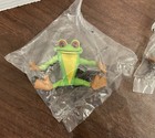Vintage Rain Forest Cafe Green Tree Frog Action Toy Figure Kids Souvenir — photo 2
