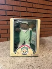 Vintage Cabbage Patch Kids Preemie - 1985 - African American - Green Outfit