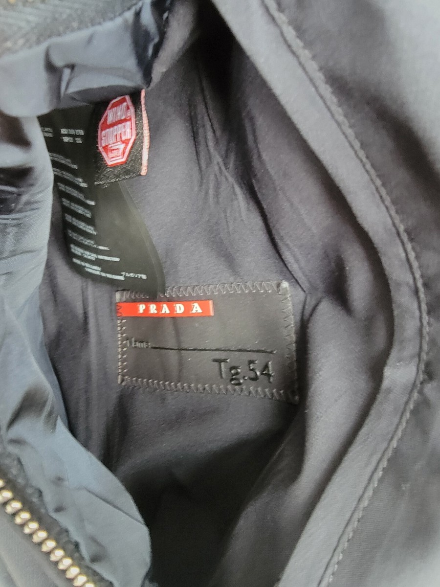 【24AW】リサイクル テクニカル ジャージーパーカー◆プラダ◆ ブラック リサイクルダブルジャージー パンツ | PRADA