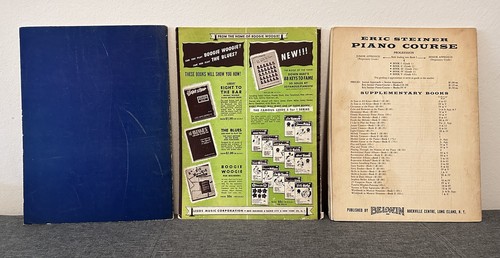 Eight to the Bar Boogie Woogie Klavier Methode Paparelli Steiner Wagness Musik Lot - Bild 2 von 23