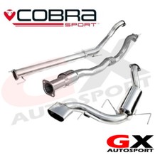 VZ07b Cobra sport Vauxhall Astra H VXR 05-11 Turbo Back Sports Cat Non res